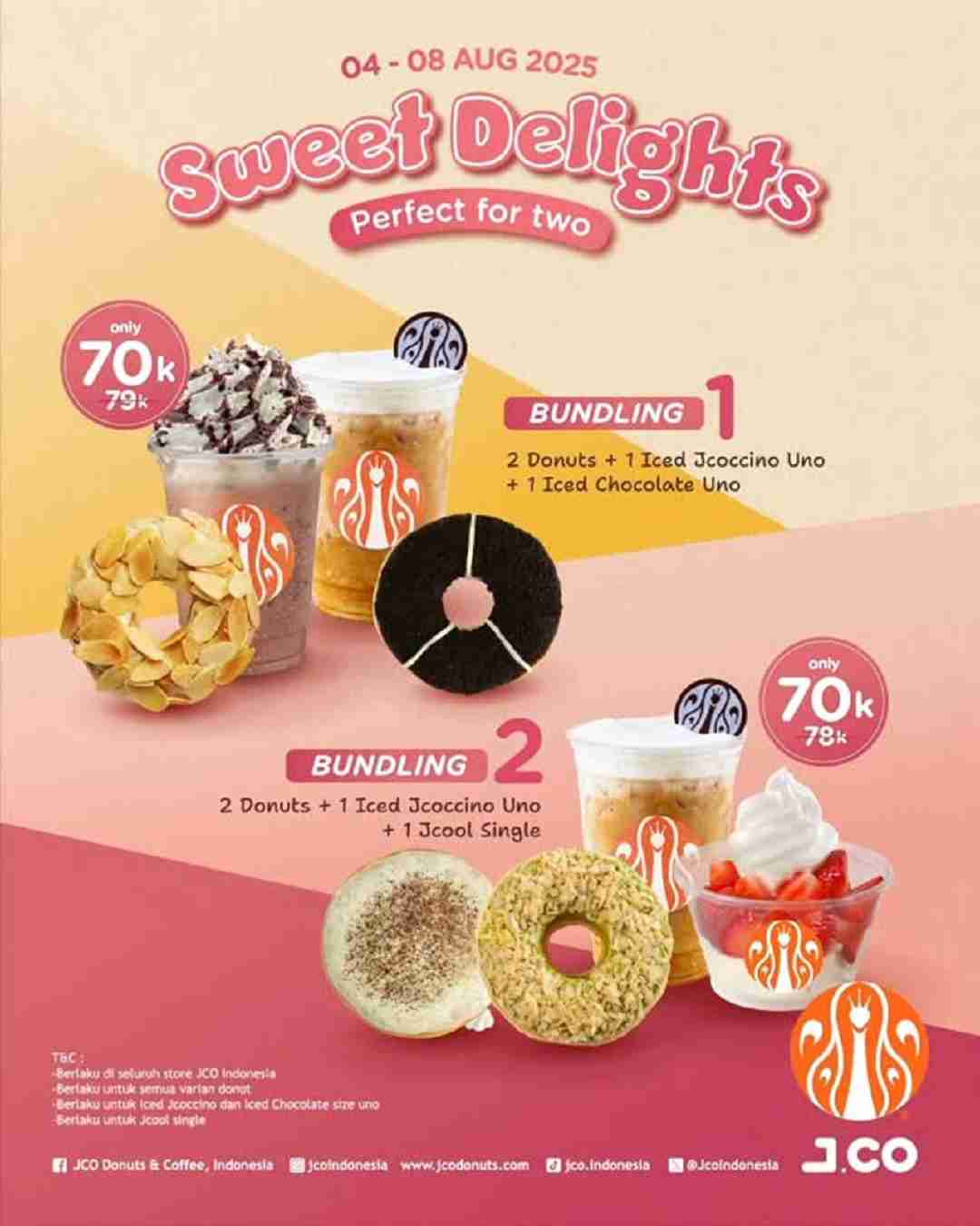 Promo JCO Spesial Sweet Delights Paket Menu Mulai 70 Ribu (2)