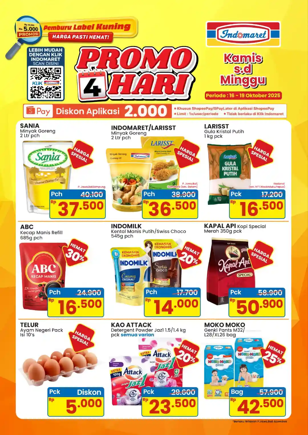 Promo Indomaret 4 Hari Kamis s/d Minggu Terbaru 16 - 19 Oktober 2025 1 Promo Indomaret 4 Hari Kamis sd Minggu Terbaru 16 19 Oktober 2025