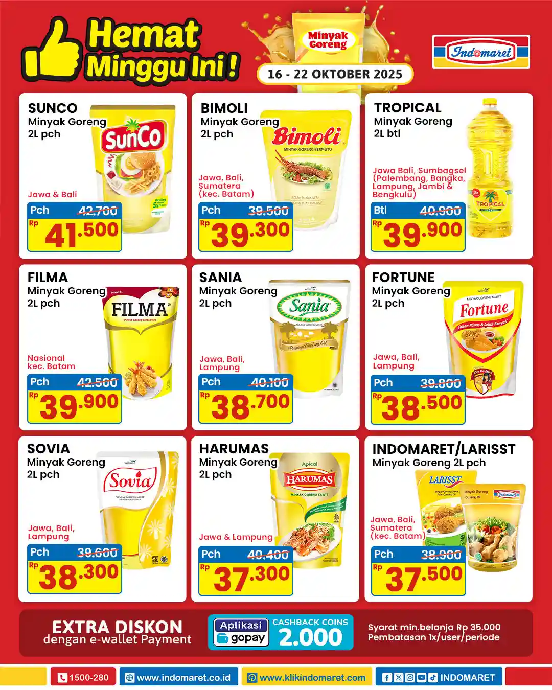 Promo Indomaret Minyak Goreng Murah Terbaru 16 - 22 Oktober 2025 1 Promo Indomaret Minyak Goreng Murah Terbaru 16 22 Oktober 2025